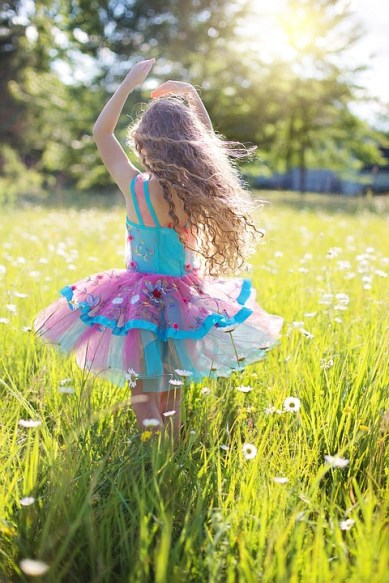 Dance Ballerina Twirling Twirl Little Girl
